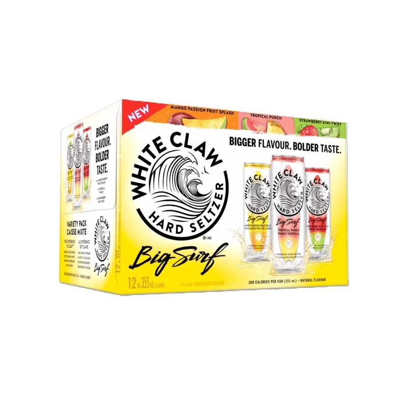 White Claw Big Surf Variety Pack 12pk